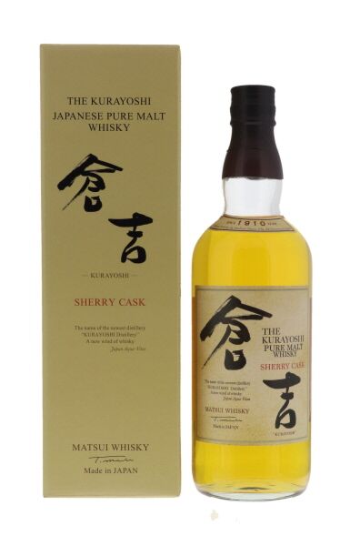 The Kurayoshi Sherry Cask