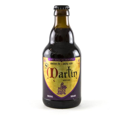 St Martin Brune - Fles 33cl - Bruin