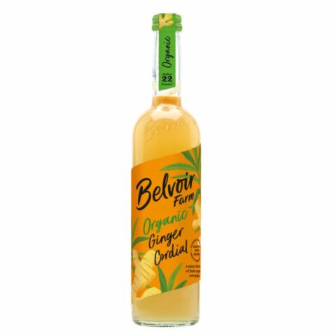 Belvoir Organic Ginger Cordial  - Fles 50cl - Bio