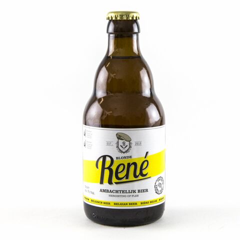 Blonde Rene - Fles 33cl - Blond