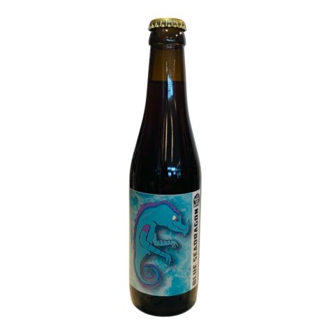 Blue seadragon Calvados barrels - Fles 33cl - Quadrupel