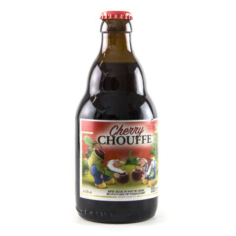 Cherry Chouffe - Fles 33cl - Rouge