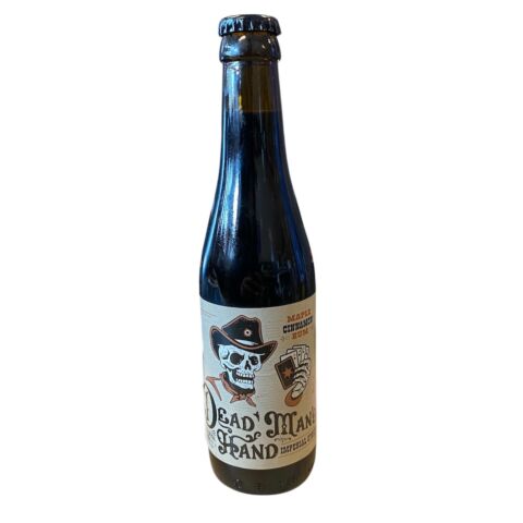 Dead man's hand Mapple cinnamon rum - Fles 33cl - Stout