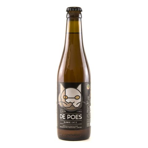 De Poes Blond - Fles 33cl - Sterk Blond