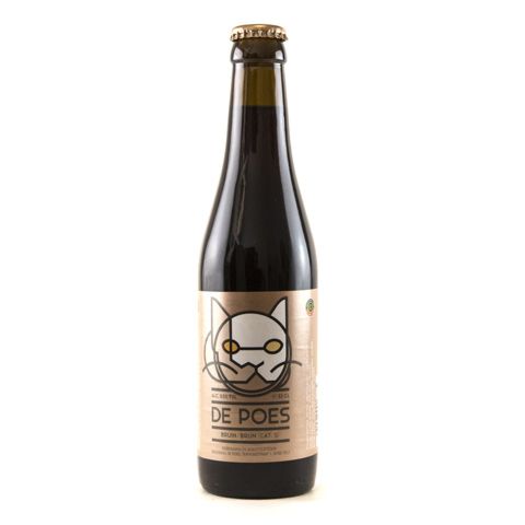 De Poes Bruin - Fles 33cl - Sterk Bruin