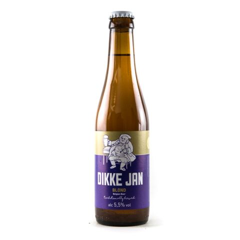 Dikke Jan Blond - Fles 33cl - Blond