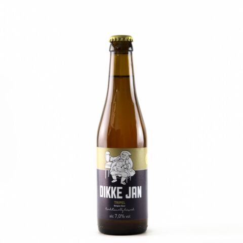 Dikke Jan Tripel - Fles 33cl - Tripel