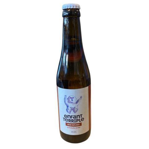 Enfant terriple Rum infused - Fles 33cl - Quadrupel blond