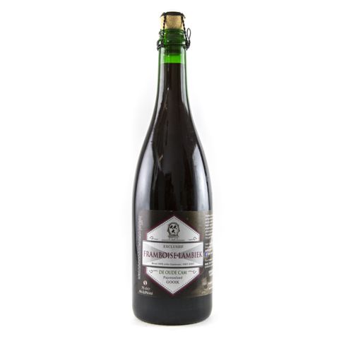 Framboise Lambiek De Oude Cam - Fles 75cl - Framboos