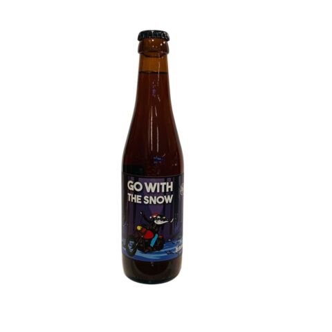 Go with the snow - Fles 33cl - quadrupel