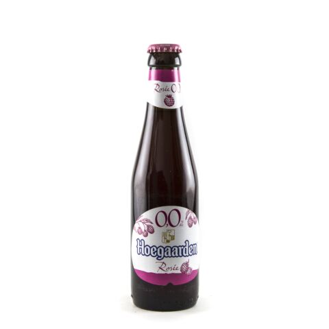 Hoegaarden Rosée 0,0% - Fles 25cl - Framboos