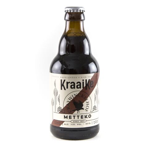 Kraaike Metteko - Fles 33cl - Bruin