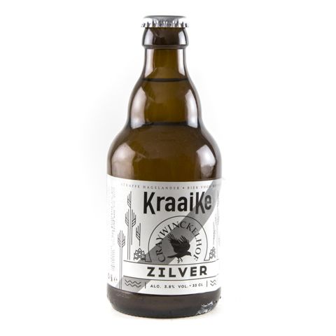 Kraaike Zilver - Fles 33cl - Blond