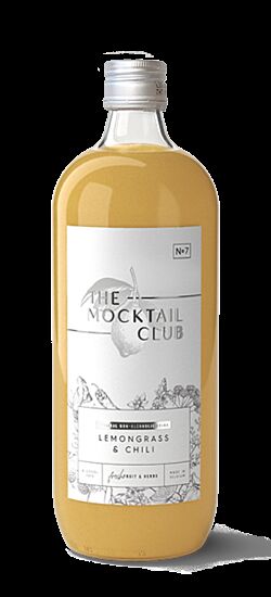 The Mocktail Club - Fles 1L - Lemongrass & Chili