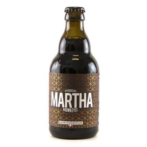 Martha Brown Eyes - Fles 33cl - Sterk Bruin