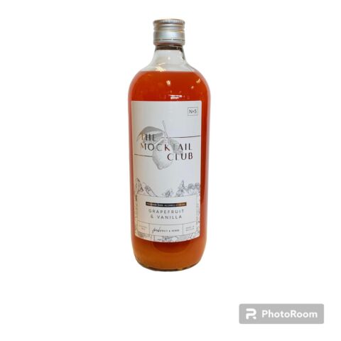 The Mocktail Club - Fles 1L - Grapefruit & Vanilla