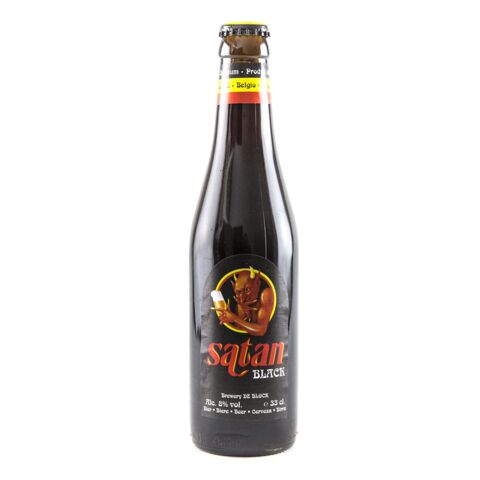 Satan Black - Fles 33cl - Bruin