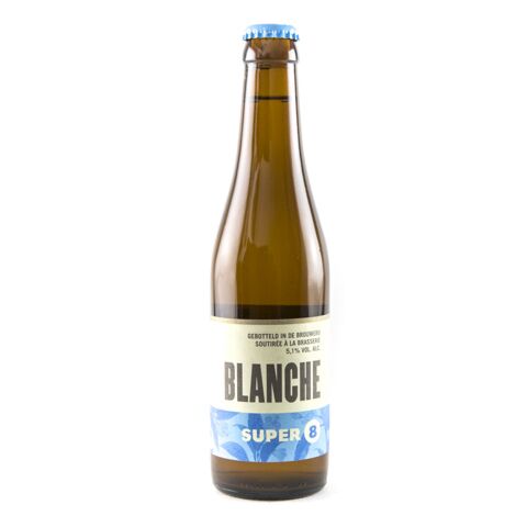 Super 8 Blanche - Fles 33cl - Wit