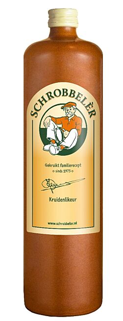 Schrobbeler - Fles 70cl - Kruidelikeur