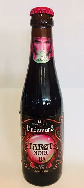Lindemans Tarot Noir - Fles 25cl - Sterk Fruitbier